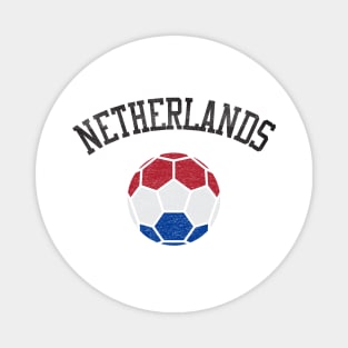 Netherlands Soccer Team Heritage Flag Magnet